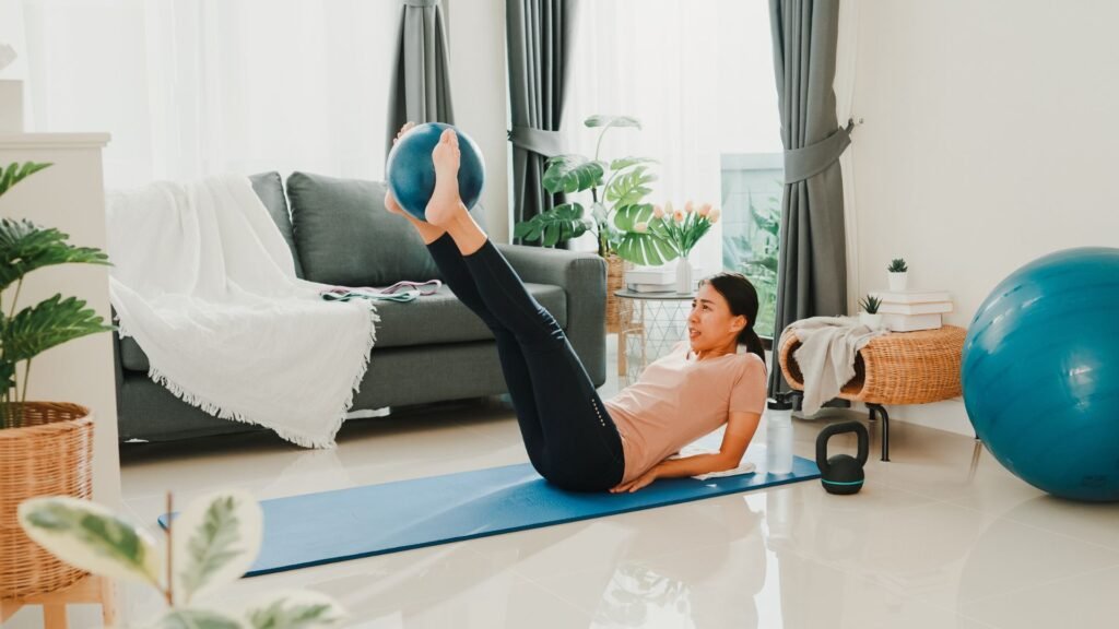 pilates exercises at home