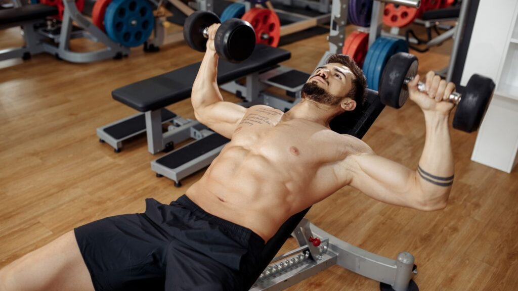 chest workouts with dumbbells