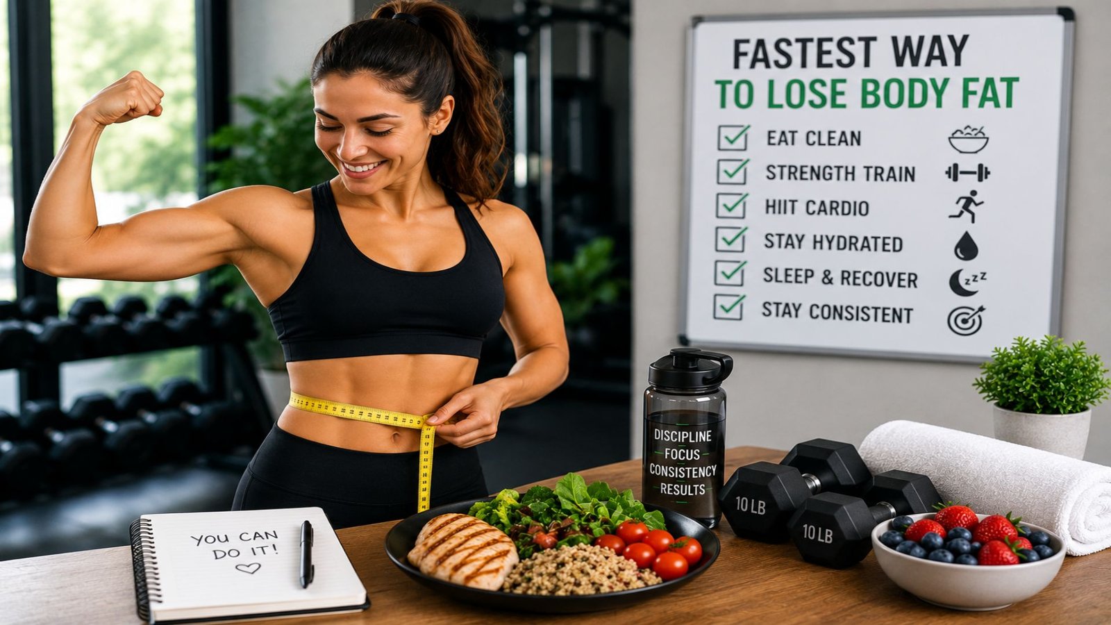 What is the fastest way to lose body fat?